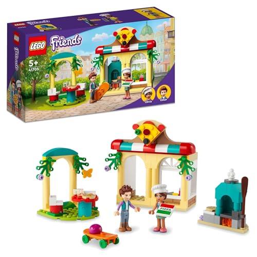 LEGO® Friends Heartlake City Pizzeria 41705 Building Kit; Includes Friends Characters Olivia and Ethan; Pizza-Play Creative Toy for Kids Aged 5+