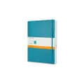 Moleskine Classic Colored Notebook, Large, Ruled, Underwater Blue
