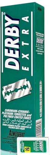 Derby Extra Double Edge Razor Blades, 100 Count