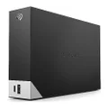 Seagate One Touch Desktop Hub External Hard Drive with Rescue, 12 TB, Black