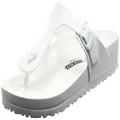 Birkenstock Gizeh EVA Sandal (White, Size 45 EU)