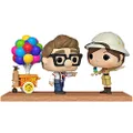 Funko Up Carl & Ellie with Balloon Cart US Exclusive Pop Moment Action Figure 15 cm