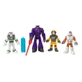 Fisher-Price Imaginext Disney and Pixar Lightyear Toys, Imaginext Buzz Lightyear Mission Multipack Figure Set for Preschool Pretend Play Ages 3-8 Years
