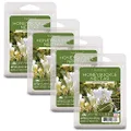 Scentsationals Honeysuckle Nectar 2.5 oz Scented Fragrant Wax Melts-4 Pack, White