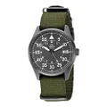 Orient Men's 'RA-AC0H' Pilot Style Japanese Automatic/Hand-Winding Sports Watch, Gray, Japanese