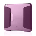 STM Studio case Designed to fit Apple iPad 5th Gen 9.7”, iPad 6th Gen 9.7, iPad Pro 9.7, iPad Air 1, iPad Air 2 - Dark Purple (stm-222-161JW-45)