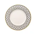 Villeroy & Boch - Audun Promenade Dinner Plate, 27 cm, Premium Porcelain, White/Grey/Yellow