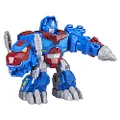 Playskool Transformers - Dinobot Adventures - 9" Optimus Prime T-Rex Converting - Lights And Sounds - Tyrannosaurus Rex Dinosaur - Toy Figures - Toys For Kids - Boys And Girls - F2952 - Ages 3+