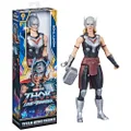 Marvel Avengers Titan Hero Series Mighty Thor Toy, 12 Inch-Scale Thor: Love and Thunder Figure with Accessory, Toys for Kids Ages 4 and Up