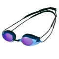 Arena Tracks Mirror Goggle, Black/Blue_Multi/Black, One Size