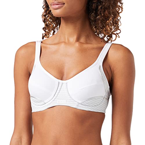 Berlei Women's Electrify Underwire Sports Bra, White, 18DD