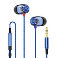 SoundMAGIC E10 Noise Isolating in-Ear Earphones (Blue)