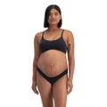 Bonds Women's Cotton Blend Maternity Bikini Brief, Black, 12REG