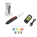 Bosch Home & Garden Gluey Cordless Hot Glue Pen, Marshmallow (20 Glue Sticks, USB Charger and Cable, 2x AA Batteries)