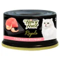 FANCY FEAST Adult Royale Tuna Banquet With Prawns Wet Cat Food 24x85g