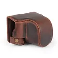 MegaGear Leica D-Lux 7 MegaGear MG1697 Ever Ready Genuine Leather Camera Case Compatible with Leica D-Lux 7 - Cinnamon Camera Case, Cinnamon (MG1697)