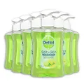 Dettol Liquid Hand Wash Refreshing Lemon Lime Anti-Bacterial Pump, 1.5 Liter, Count of 6 Pack