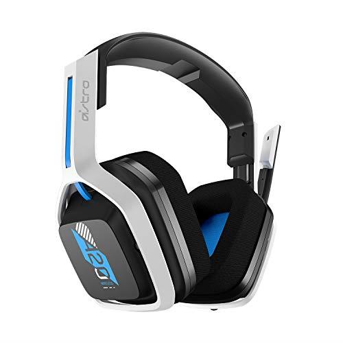 ASTRO Gaming A20 Wireless Headset Gen 2 for Playstation 5, Playstation 4, PC & Mac - White/Blue