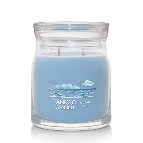Yankee Candle Signature Ocean Air Jar Candle, Medium