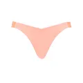 PUMA Women's Swimwear V-Shape Brief Swim, Peach Combo, Small
