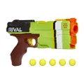 NERF Rival Kronos XVIII-500 Blaster, Breech-Load, 5 Rival Rounds, Spring Action, 90 FPS Velocity, Green Color Design (Amazon Exclusive), (F4731)