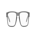 Oakley Men's Ox8156 Holbrook Rx Square Prescription Eyewear Frames, Satin Grey Smoke/Demo Lens