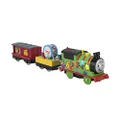 Thomas & Friends Party Train Percy Motorized Battery-Powered Toy Train Engine for Preschool Kids Ages 3 Years and Older