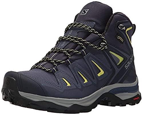 Salomon Women's X Ultra 3 Mid GTX Hiking Shoe Crown Blue, 9 US