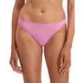 PUMA Women's Swimwear Hipster Bikini Bottoms, Pink, Large