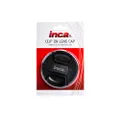 Inca Clip On Lens Cap 77 mm Secure; Protect Inca Clip on Lens Cap 77mm, Black (504277)