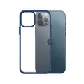 PanzerGlass™ ClearCaseColor™ Apple iPhone 12 Pro Max - True Blue Limited Edition (0278), Slim Fashionable Design, Tempered Anti-Aging Glass Back