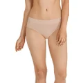 Bonds Women's Underwear Cotton Rich Comfytails Side Seamfree Midi Brief, Base Blush, 8