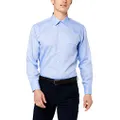 Van Heusen Classic Relaxed Fit Business Shirt, Classic Blue, 50 LG