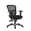Modway Articulate Black Mesh Office Chair
