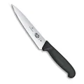 Victorinox Fibrox Carving Knife, Black, 5.2003.15 2 cm*34.9 cm*6.1 cm