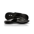 Neat Feat Men's Zori Sport Orthotic Slip-On Sandals Flip Flop, Black, 10 US