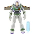 Lightyear Disney and Pixar Lightyear Toys, Talking Buzz Lightyear Action Figure with Liftoff Vapor Trail, 20 Sounds, Jetpack with Expanding Wings​​​​