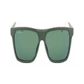 Lacoste Men's L972S Sunglasses, Matte Green, Medium US