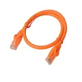 8Ware Cat6a UTP Ethernet Cable with Snagless, 25 cm Length, Orange