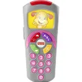 Fisher-Price Pretend TV Remote Baby Toy with Lights Music and Learning Songs, Fine Motor Toy, Laugh & Learn Sis