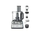 Kenwood MultiPro Express Plus Weigh Food Processor, Food Mixer with 11 Processing Tools, Variable Speed with Pulse Function, Integrated Digital Scales, Capacity 3L, 1000W, FDM71970SS, Silver