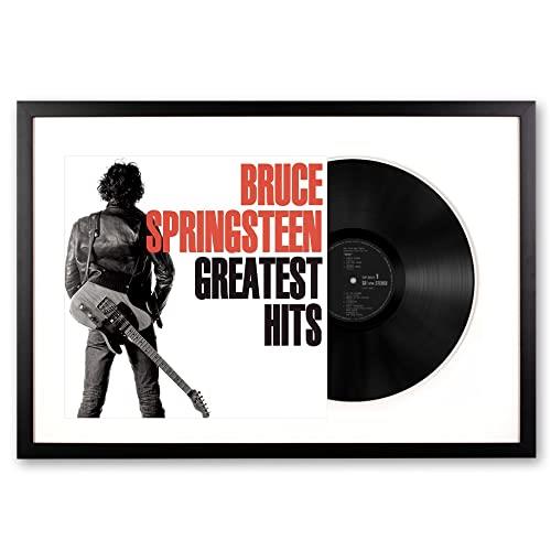 Vinyl Art Bruce Springsteen Greatest Hits Memorabilia Framed