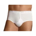 JOCKEY Men's Underwear Classic Y-Front Brief (3 Pack), White, 18