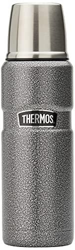 Thermos Stainless King Vacuum Insulated Flask, 470 ml Capacity, Hammertone