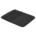 Amazon Basics Drying Rack and Mat - 41x46cm - Black, 2-Pack