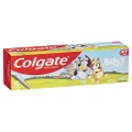 Colgate Kids Junior Bluey Toothpaste, 90g, Children 2 - 5 Years, Mild Mint Gel