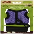 Living World Small Animal Fabric Harness and Lead Set 3 Pack, 3 Count