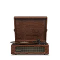 Crosley Voyager Portable Bluetooth Turntable, Brown Croc