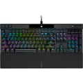 CORSAIR K70 RGB PRO Wired Mechanical Gaming Keyboard (CHERRY MX RGB Red Switches: Linear and Fast, 8,000Hz Hyper-Polling, PBT DOUBLE-SHOT PRO Keycaps, Soft-Touch Palm Rest) QWERTY, NA - Black