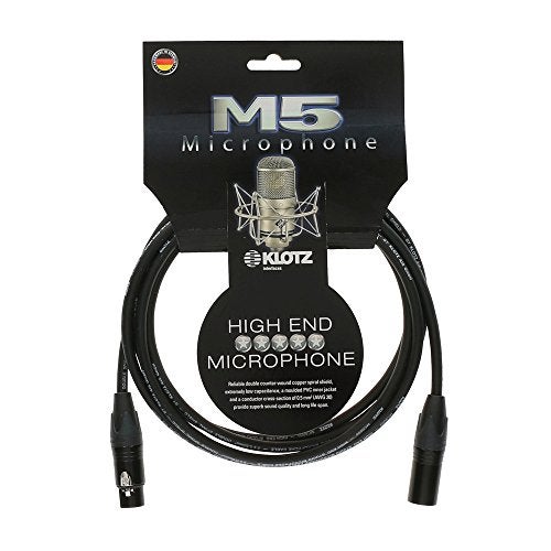 Klotz M5FM10 10m Ultra Level Microphone Cable with Neutrik® XLR